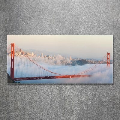 Acrylic print San Francisco bridge