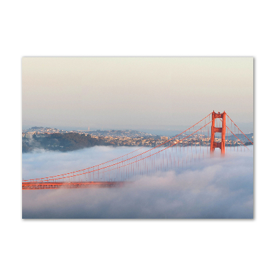 Acrylic print San Francisco bridge