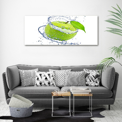 Wall art acrylic Green apple