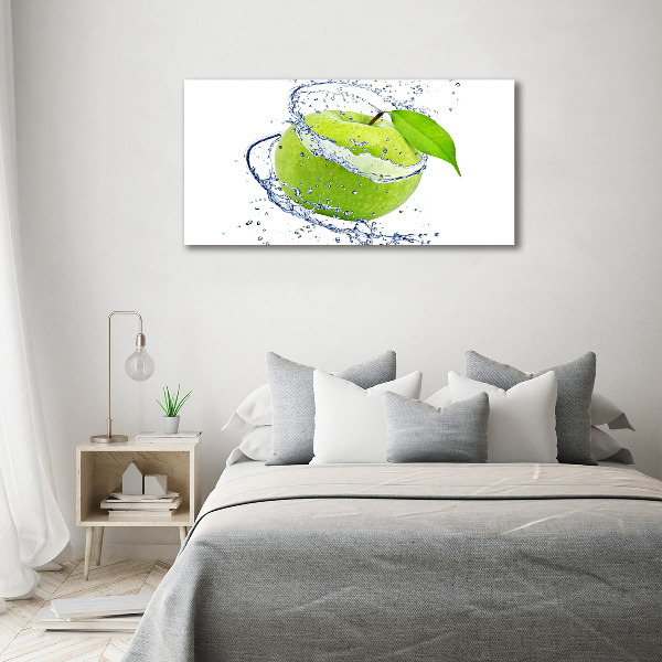 Wall art acrylic Green apple