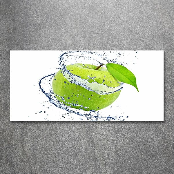 Wall art acrylic Green apple