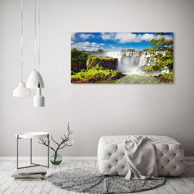 Wall art acrylic Argentina waterfall