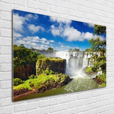 Wall art acrylic Argentina waterfall