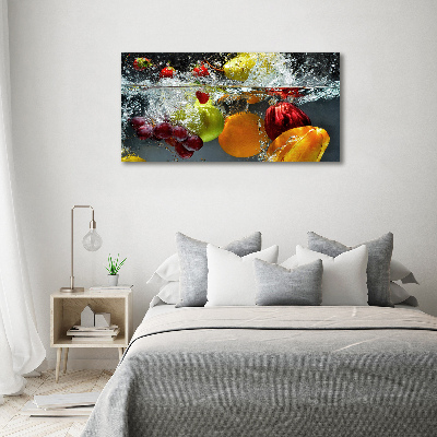 Acrylic print Fruits and vegetables