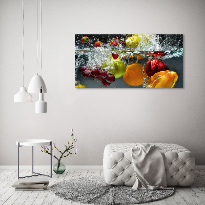 Acrylic print Fruits and vegetables