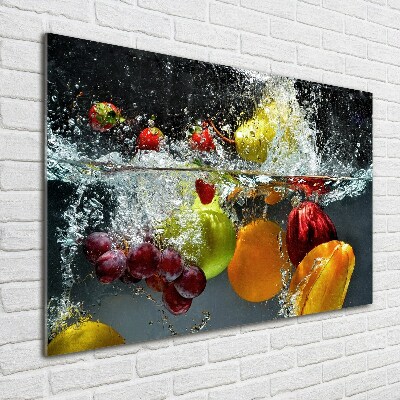 Acrylic print Fruits and vegetables