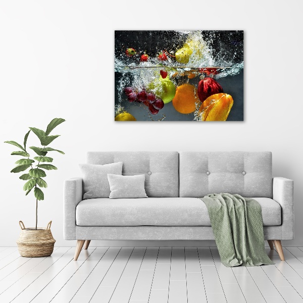 Acrylic print Fruits and vegetables