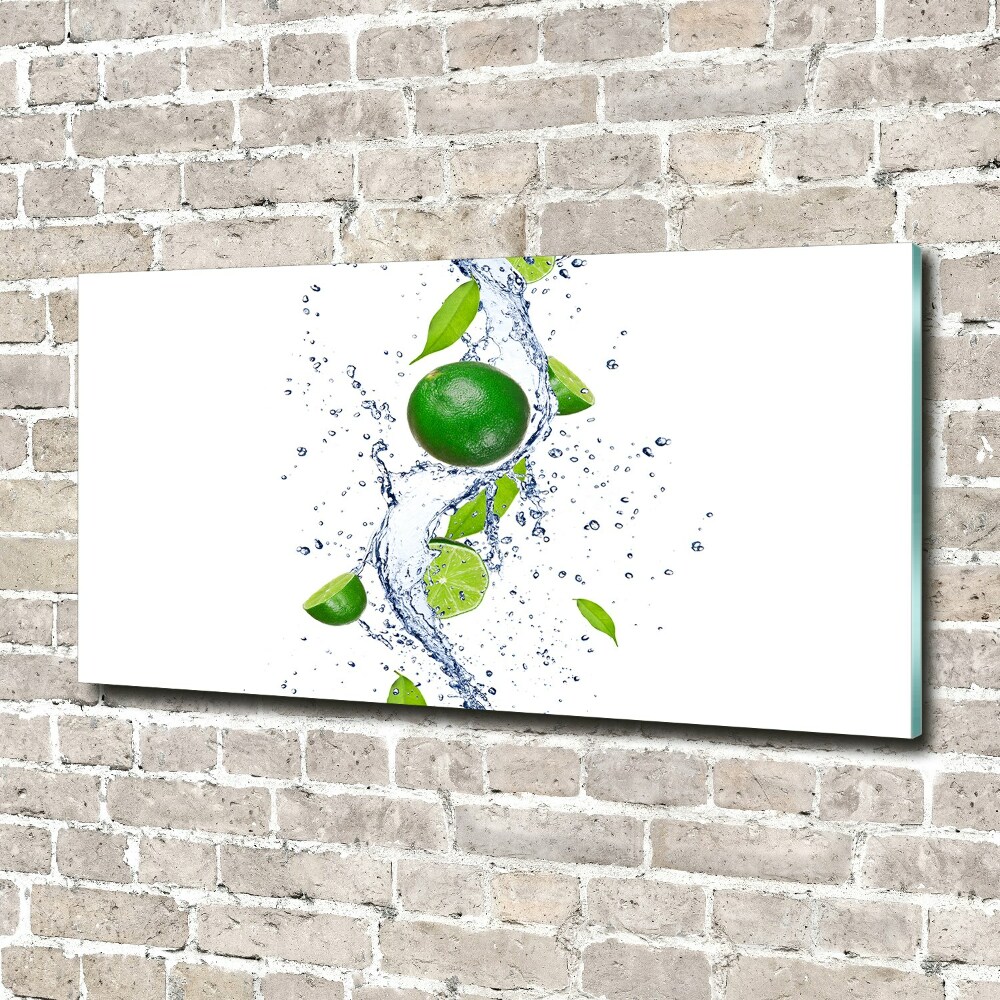 Print on acrylic Lime and water