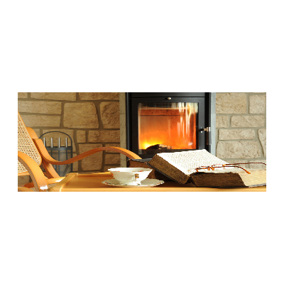 Acrylic wall art Fireplace