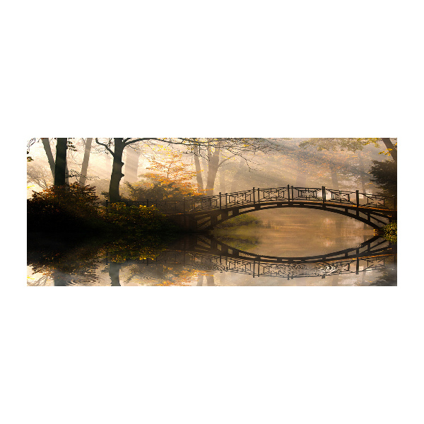 Print on acrylic Old bridge in autumn