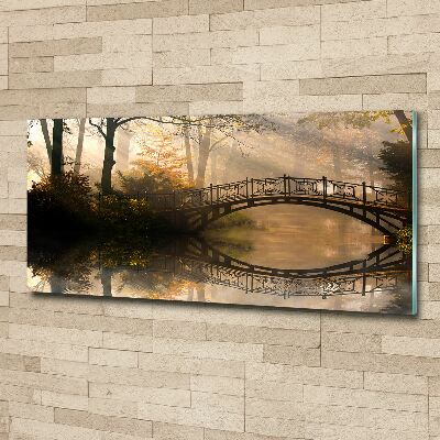 Print on acrylic Old bridge in autumn