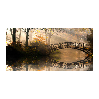 Print on acrylic Old bridge in autumn