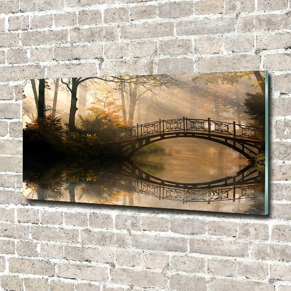 Print on acrylic Old bridge in autumn