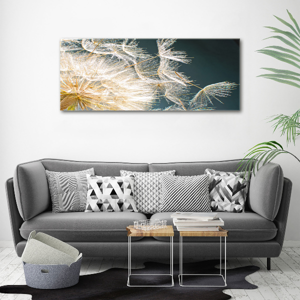 Acrylic wall art Dandelion seeds