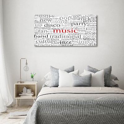 Print on acrylic Musical genres