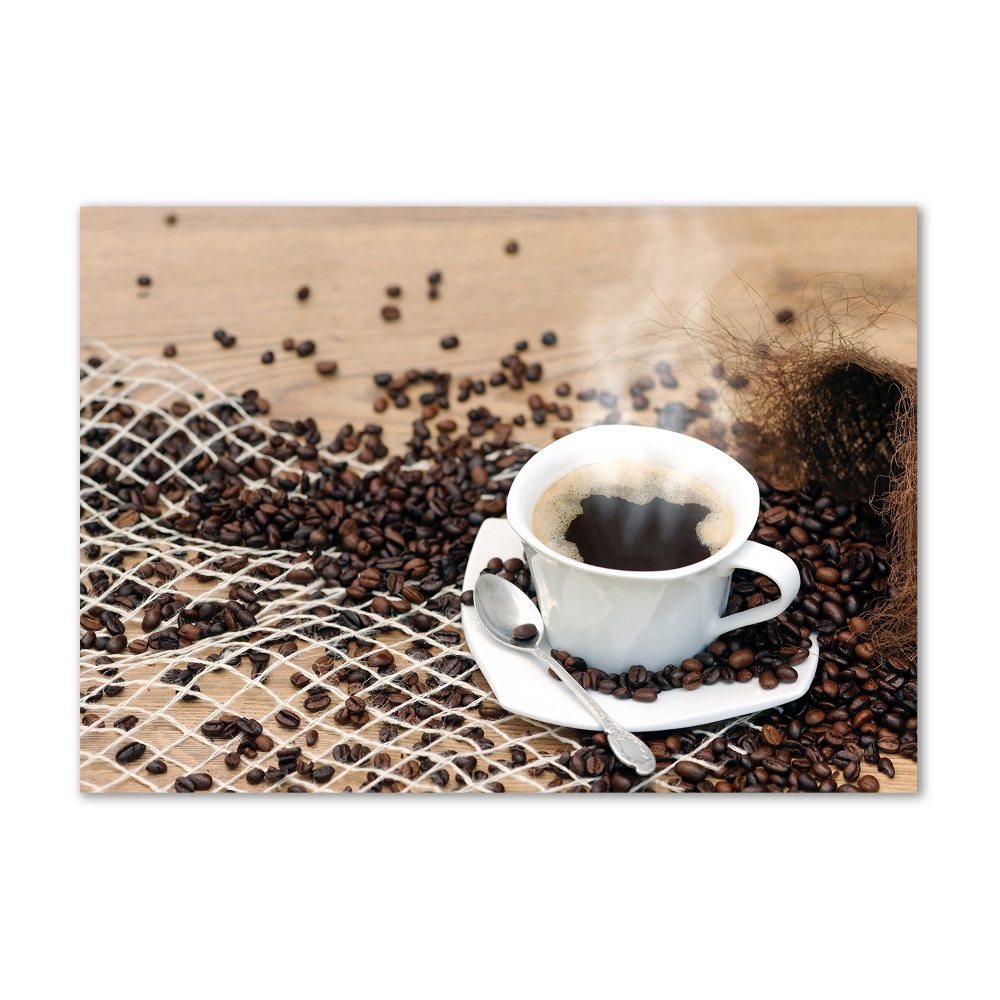 Print on acrylic Coffee and coffee beans