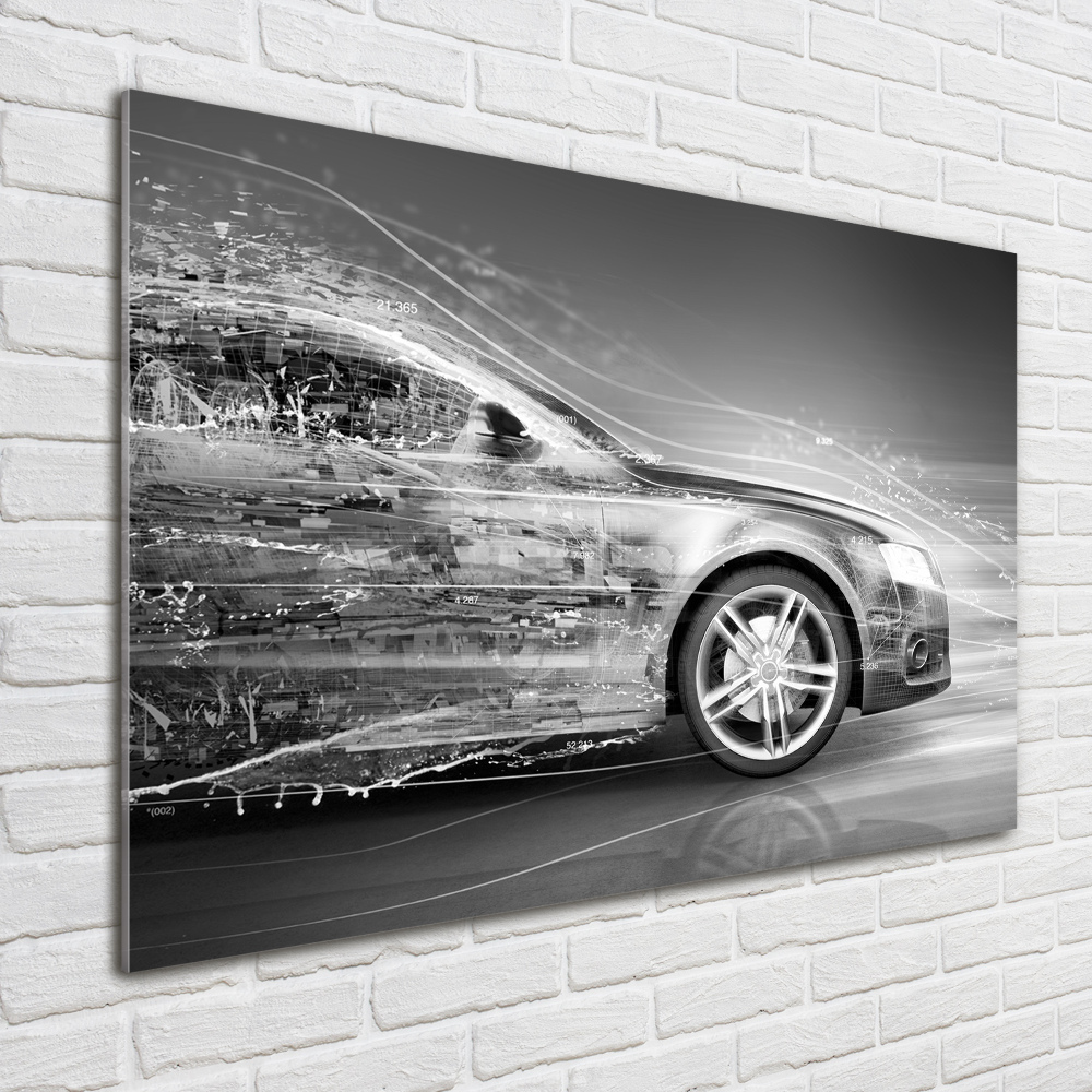 Wall art acrylic Rushing