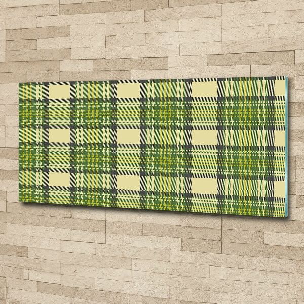 Acrylic print Green grille