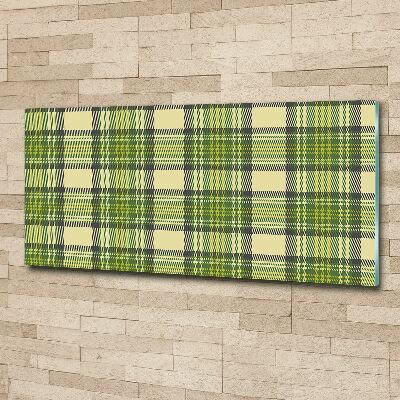 Acrylic print Green grille