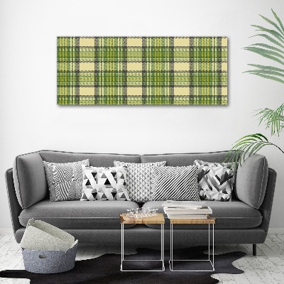 Acrylic print Green grille