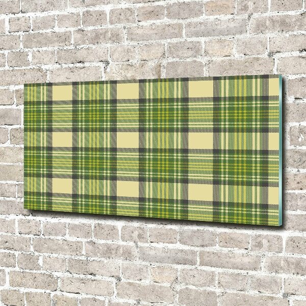 Acrylic print Green grille