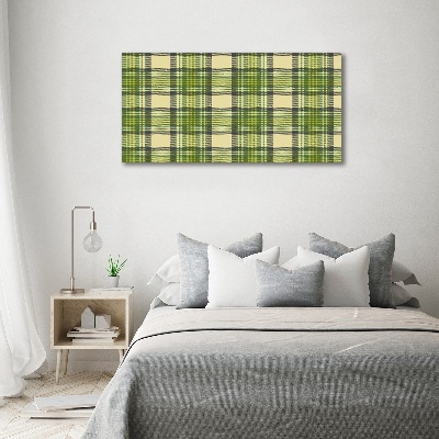 Acrylic print Green grille