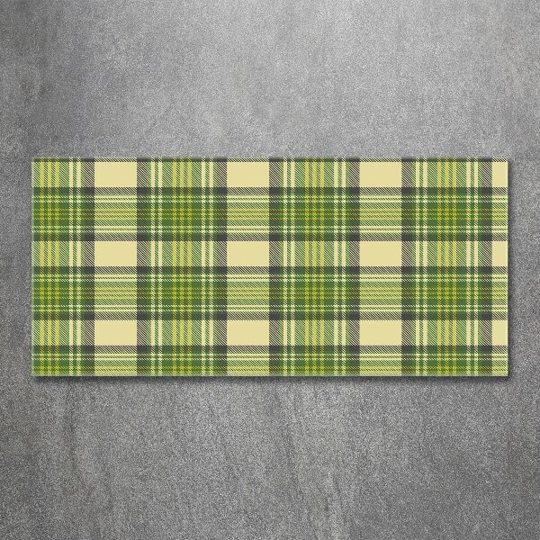 Acrylic print Green grille