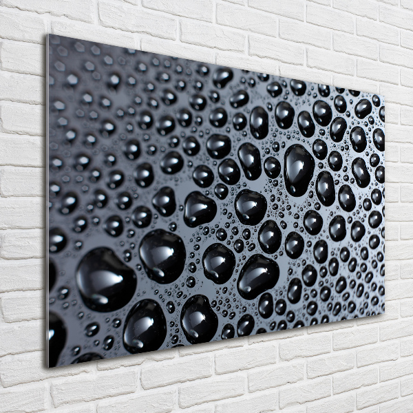 Wall art acrylic Drops of water