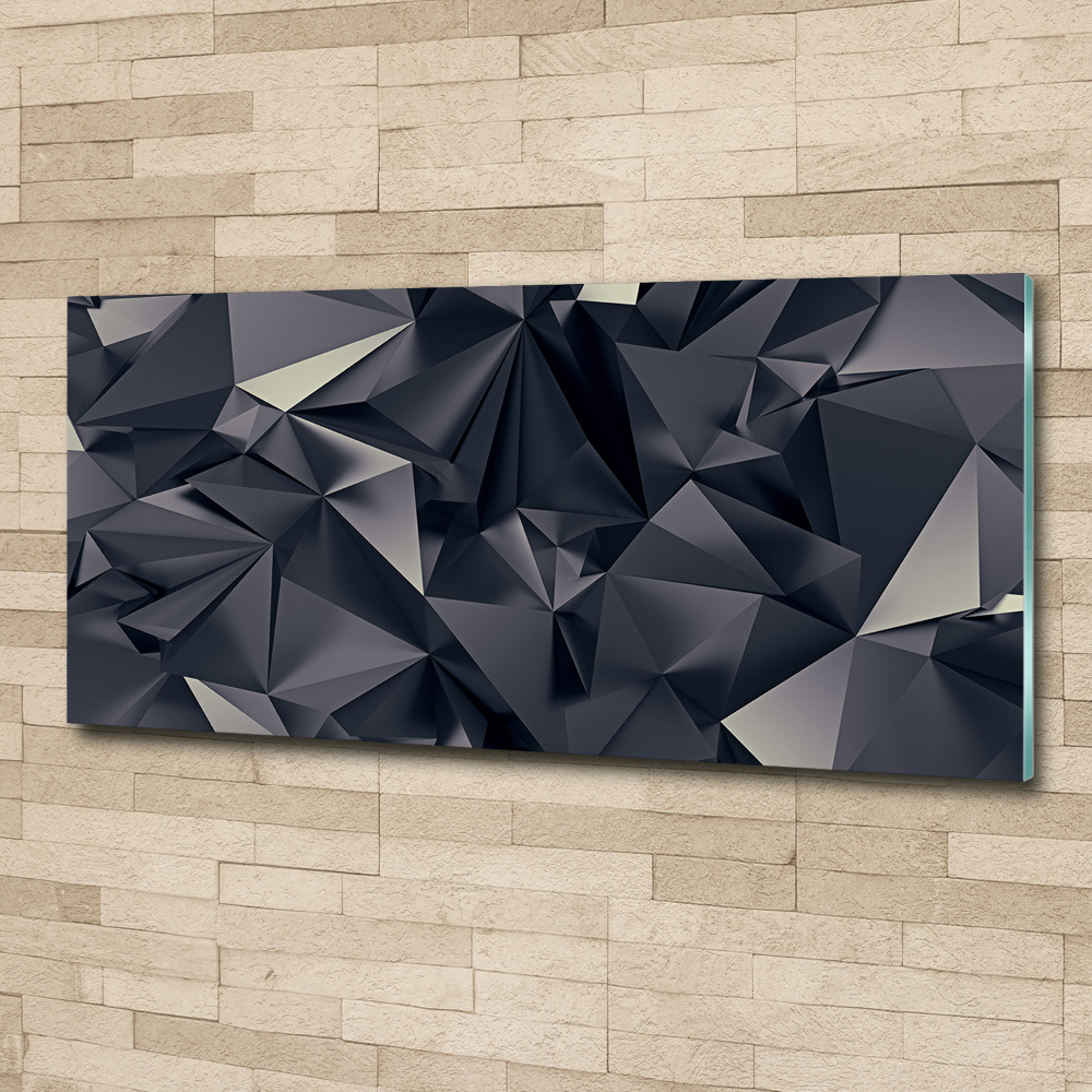 Glass acrylic wall art Abstract background