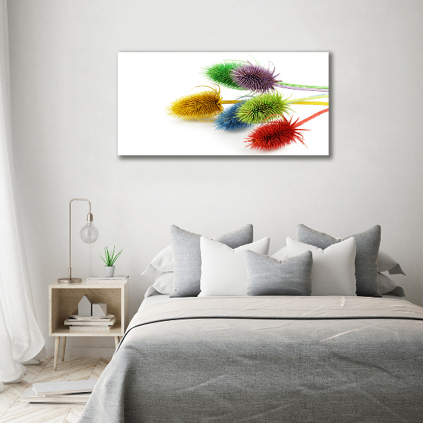 Wall art acrylic Thistle