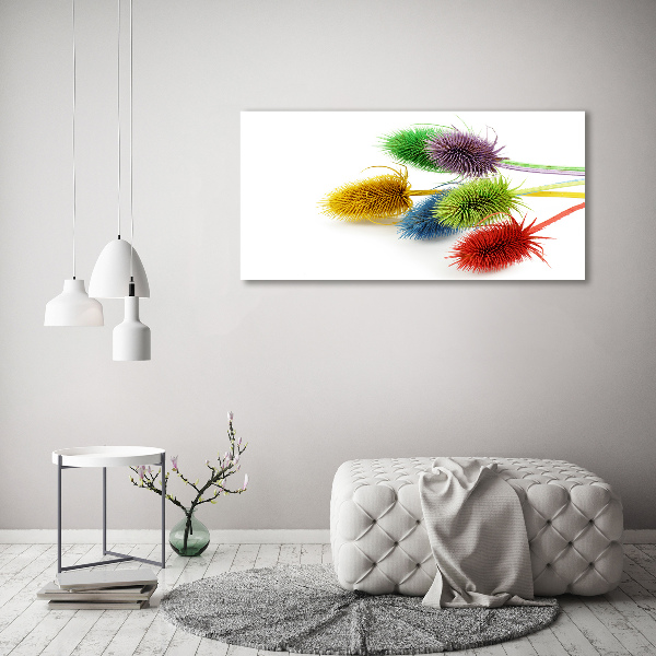 Wall art acrylic Thistle