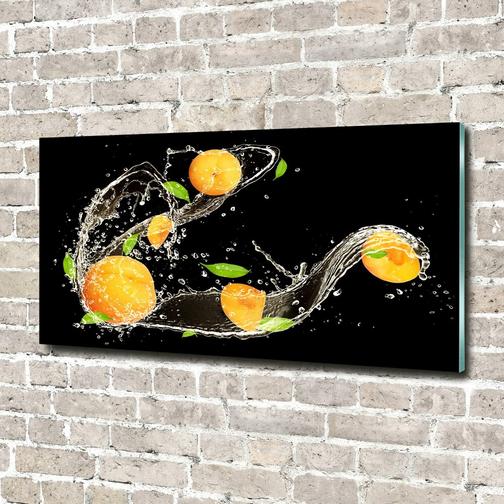 Wall art acrylic Apricots and water