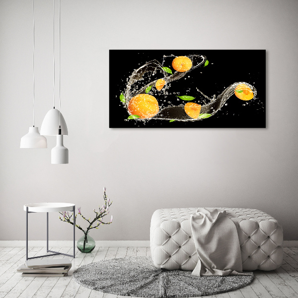 Wall art acrylic Apricots and water