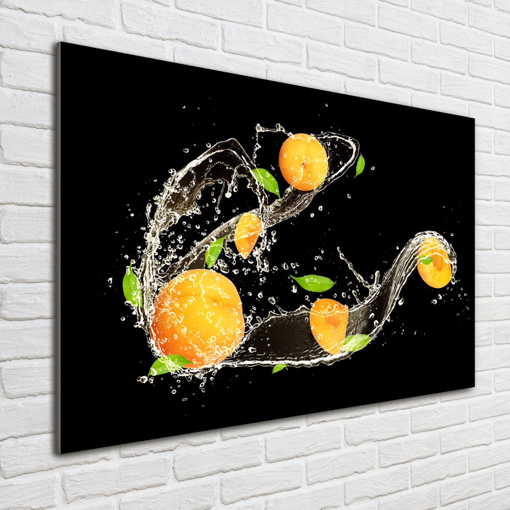 Wall art acrylic Apricots and water