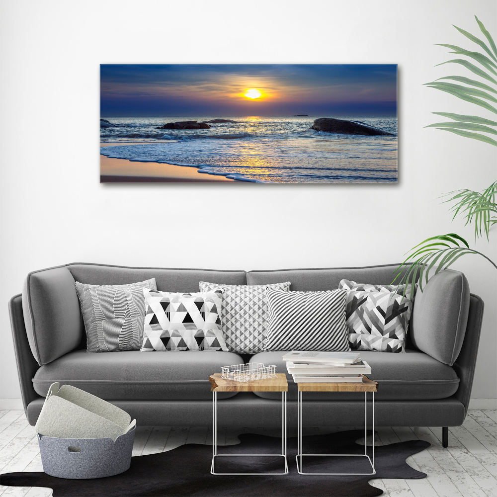 Print on acrylic Sunset sea