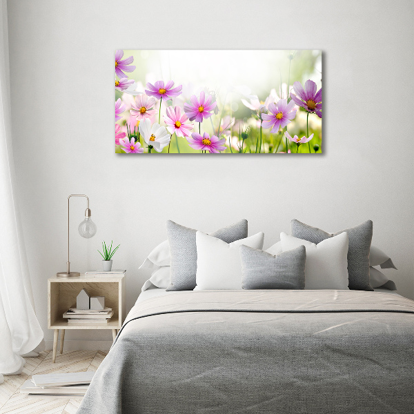 Print on acrylic Flowers in the meadow