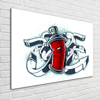 Acrylic print Graffiti