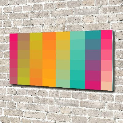 Print on acrylic Colorful squares