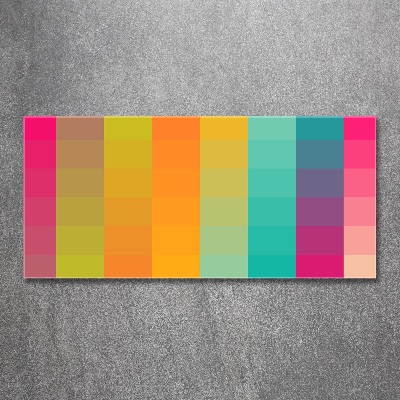 Print on acrylic Colorful squares