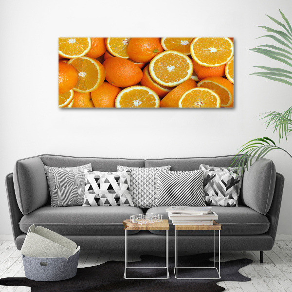 Acrylic wall art Half of Orange