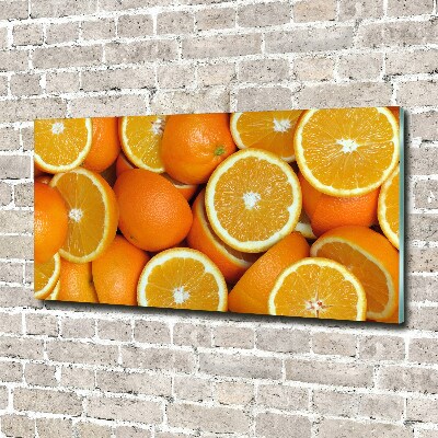 Acrylic wall art Half of Orange