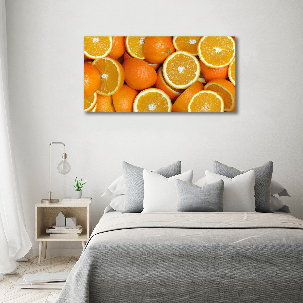 Acrylic wall art Half of Orange