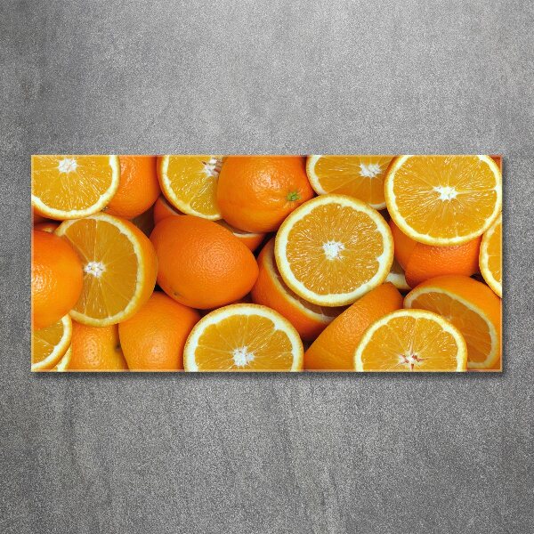 Acrylic wall art Half of Orange