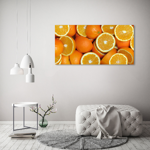 Acrylic wall art Half of Orange