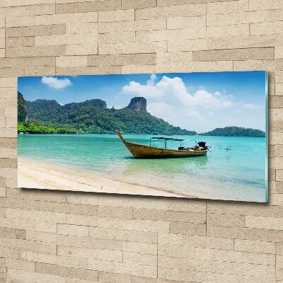 Wall art acrylic Boat