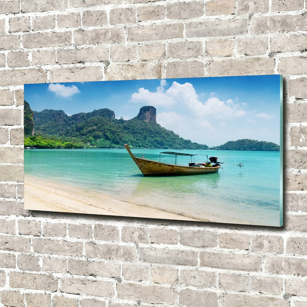 Wall art acrylic Boat