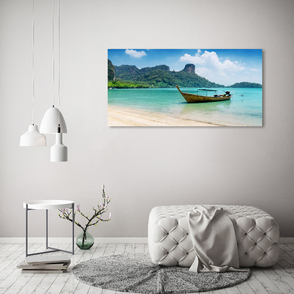 Wall art acrylic Boat