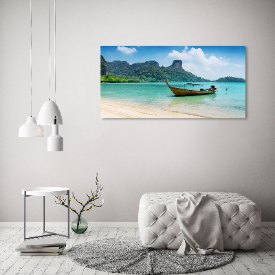 Wall art acrylic Boat