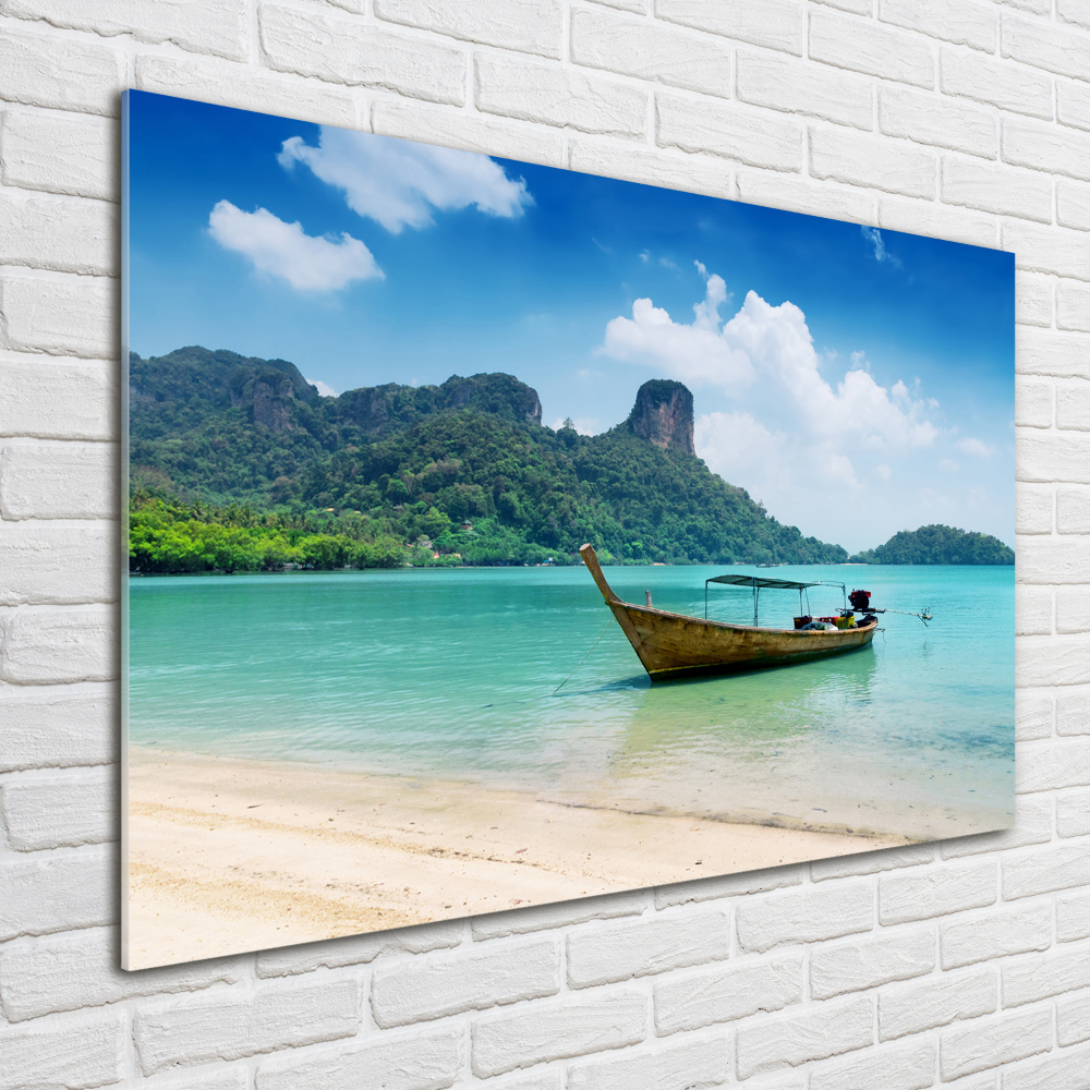 Wall art acrylic Boat