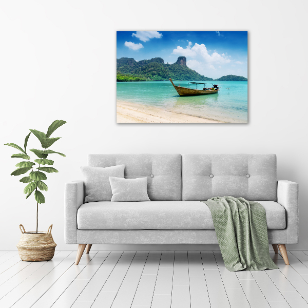 Wall art acrylic Boat